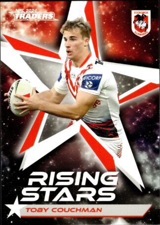 2024 NRL Traders Rising Stars - RS54 Toby Couchman St George Dragons