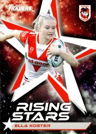 2024 NRL Traders Rising Stars - RS57 Ella Koster St George Dragons