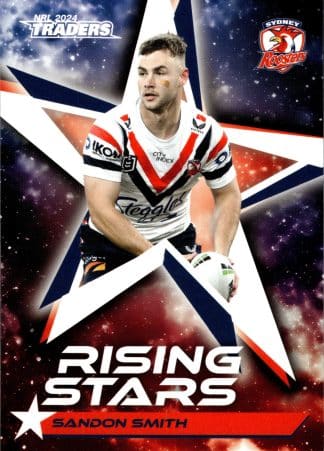 2024 NRL Traders Rising Stars - RS60 Sandon Smith Sydney Roosters