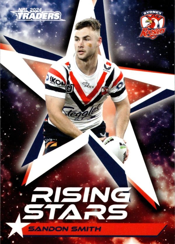 2024 NRL Traders Rising Stars - RS60 Sandon Smith Sydney Roosters
