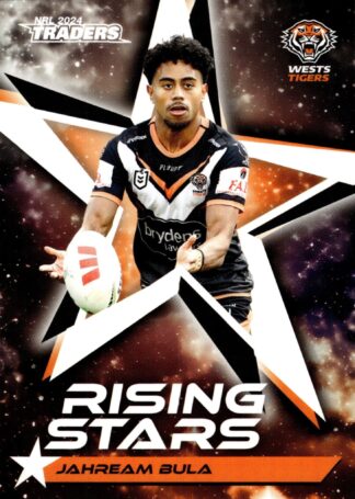2024 NRL Traders Rising Stars - RS67 Jahream Bula Wests Tigers