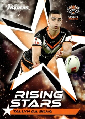 2024 NRL Traders Rising Stars - RS69 Tallyn Da Silva Wests Tigers