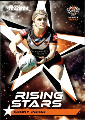 2024 NRL Traders Rising Stars - RS70 Ebony Prior Wests Tigers
