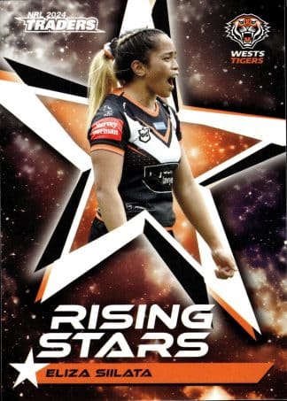 2024 NRL Traders Rising Stars - RS71 Eliza Siilata Wests Tigers