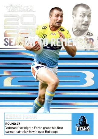 2024 NRL Traders Season To Remember - SR17 Kieran Foran Gold Coast Titans