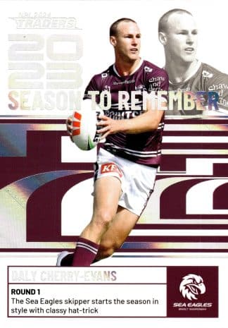 2024 NRL Traders Season To Remember - SR19 Daly Cherry-Evans Manly Sea Eagles