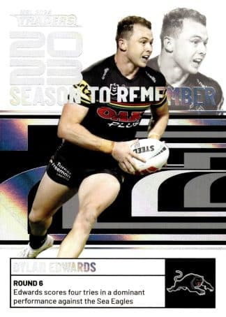 2024 NRL Traders Season To Remember - SR34 Dylan Edwards Penrith Panthers