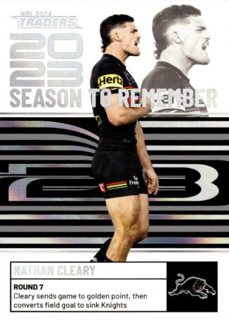 2024 NRL Traders Season To Remember - SR35 Nathan Cleary Penrith Panthers