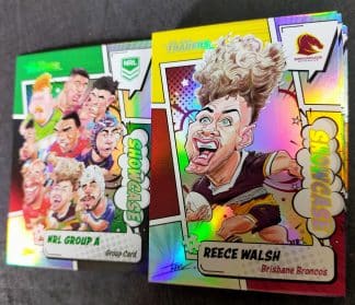 2024 NRL Traders Showcase Caricatures - Full Set 18 Cards