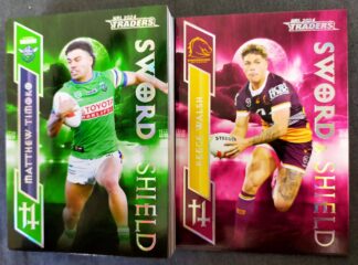 2024 NRL Traders Sword & Shield - Full Set Of 34 Cards