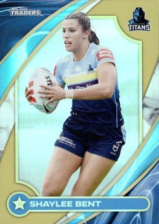 2024 NRL Traders NRLW Women Gold - WG20 Shaylee Bent Gold Coast Titans