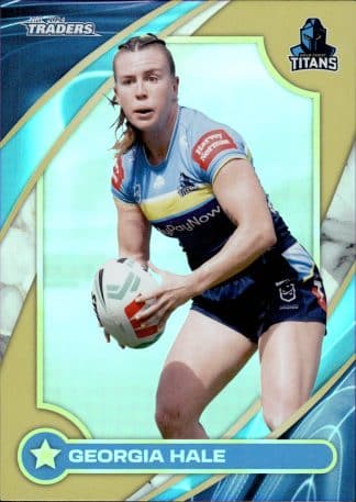 2024 NRL Traders NRLW Women Gold - WG23 Georgia Hale Gold Coast Titans