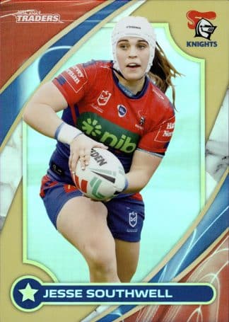 2024 NRL Traders NRLW Women Gold - WG29 Jesse Southwell Newcastle Knights