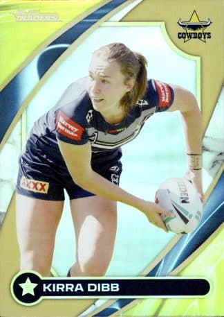 2024 NRL Traders NRLW Women Gold - WG31 Kirra Dibb North QLD Cowboys