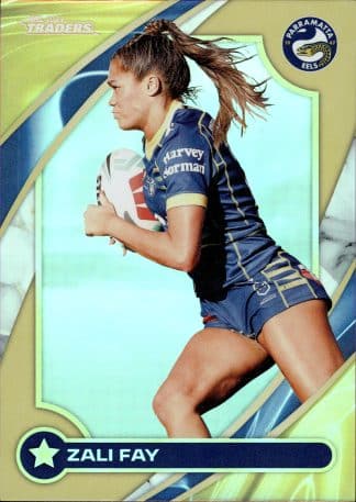 2024 NRL Traders NRLW Women Gold - WG40 Zali Fay Parramatta Eels