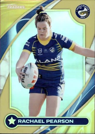 2024 NRL Traders NRLW Women Gold - WG41 Rachel Pearson Parramatta Eels