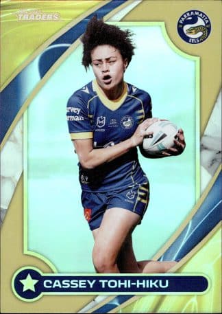 2024 NRL Traders NRLW Women Gold - WG42 Cassey Tohi-Hiku Parramatta Eels