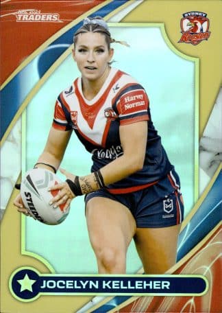 2024 NRL Traders NRLW Women Gold - WG52 Jocelyn Kelleher Sydney Roosters