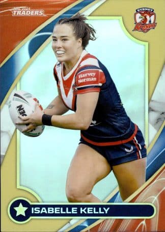 2024 NRL Traders NRLW Women Gold - WG53 Isabelle Kelly Sydney Roosters