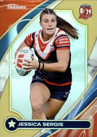 2024 NRL Traders NRLW Women Gold - WG54 Jessica Sergis Sydney Roosters
