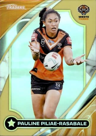 2024 NRL Traders NRLW Women Gold - WG58 Pauline Piliae-Rasabale Wests Tigers