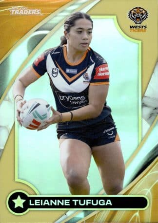 2024 NRL Traders NRLW Women Gold - WG59 Leianne Tufuga Wests Tigers