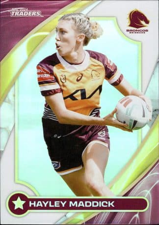 2024 NRL Traders NRLW Women - W05 Hayley Maddick Brisbane Broncos