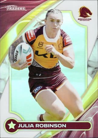 2024 NRL Traders NRLW Women - W06 Julia Robinson Brisbane Broncos