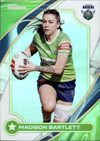 2024 NRL Traders NRLW Women - W07 Madison Bartlett Canberra Raiders