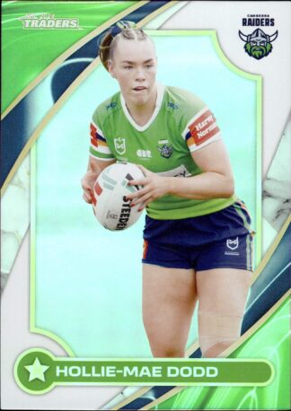 2024 NRL Traders NRLW Women - W08 Hollie-Mae Dodd Canberra Raiders