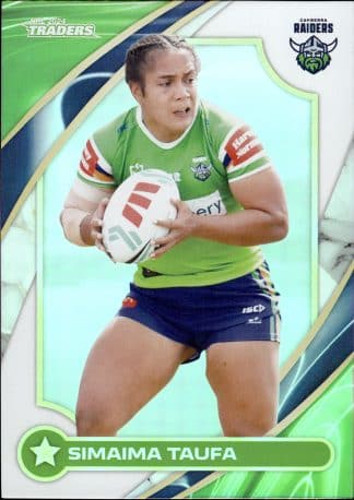2024 NRL Traders NRLW Women - W10 Simaima Taufa Canberra Raiders