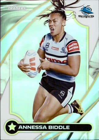 2024 NRL Traders NRLW Women - W13 Annessa Biddle Cronulla Sharks