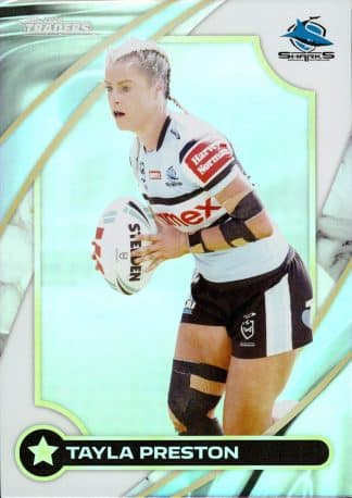 2024 NRL Traders NRLW Women - W16 Tayla Preston Cronulla Sharks