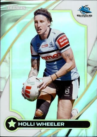 2024 NRL Traders NRLW Women - W18 Holli Wheeler Cronulla Sharks