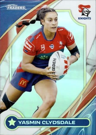2024 NRL Traders NRLW Women - W25 Yasmin Clydsdale Newcastle Knights