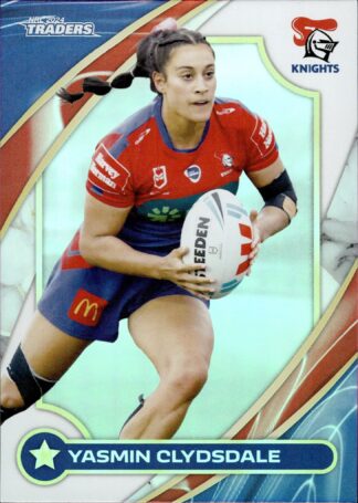 2024 NRL Traders NRLW Women - W25 Yasmin Clydsdale Newcastle Knights