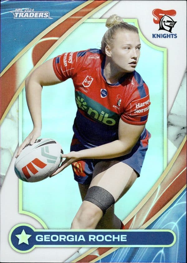 2024 NRL Traders NRLW Women - W27 Georgia Roche Newcastle Knights