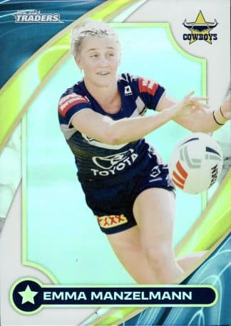2024 NRL Traders NRLW Women - W32 Emma Manzelmann North QLD Cowboys