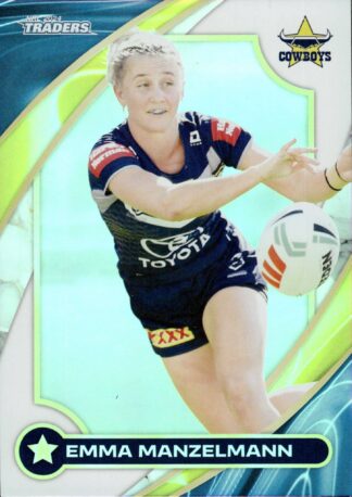 2024 NRL Traders NRLW Women - W32 Emma Manzelmann North QLD Cowboys
