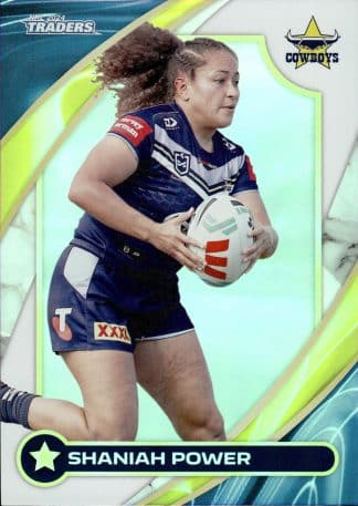 2024 NRL Traders NRLW Women - W35 Shaniah Power North QLD Cowboys
