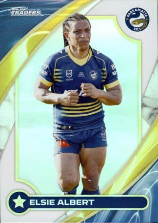 2024 NRL Traders NRLW Women - W37 Elsie Albert Parramatta Eels