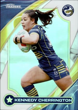2024 NRL Traders NRLW Women - W38 Kennedy Cherrington Parramatta Eels