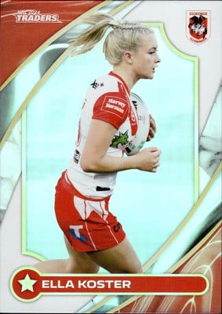 2024 NRL Traders NRLW Women - W44 Ella Koster St George Dragons