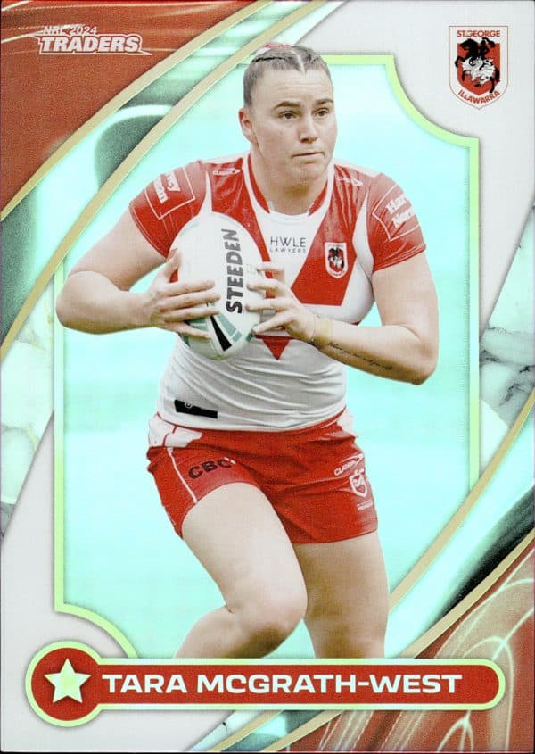 2024 NRL Traders NRLW Women - W45 Tara McGrath-West St George Dragons