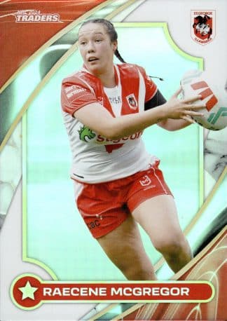 2024 NRL Traders NRLW Women - W46 Raecene McGregor St George Dragons