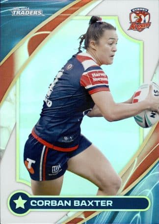 2024 NRL Traders NRLW Women - W50 Corban Baxter Sydney Roosters