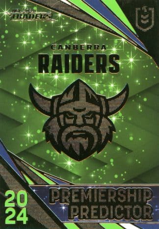 2024 NRL Traders NRL Premiership Predictor - PP02 Canberra Raiders