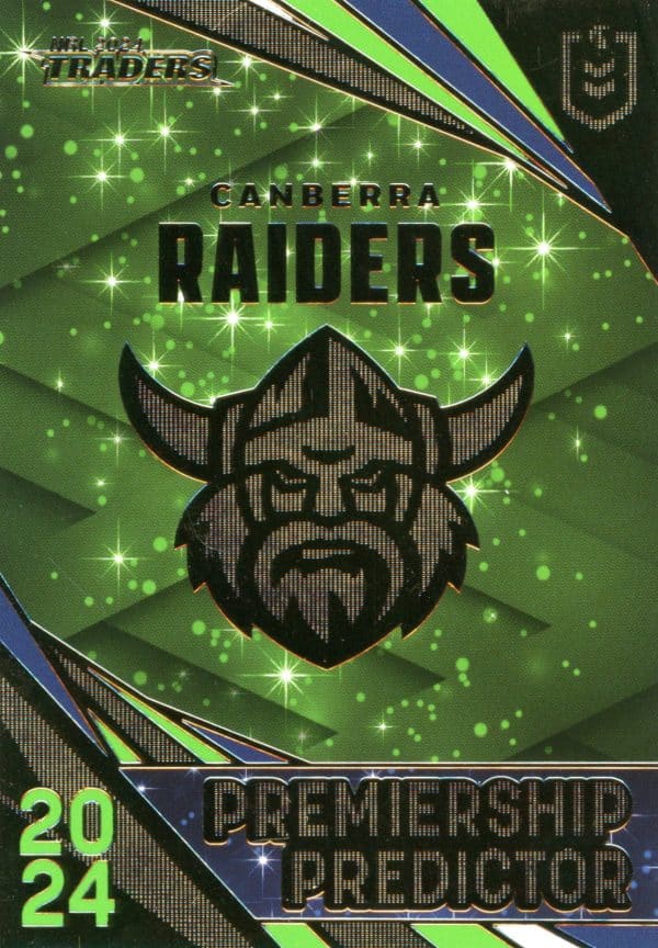2024 NRL Traders NRL Premiership Predictor - PP02 Canberra Raiders