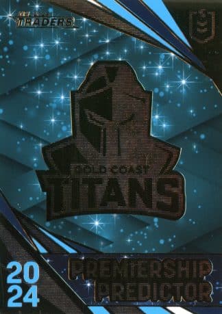 2024 NRL Traders NRL Premiership Predictor - PP06 Gold Coast Titans