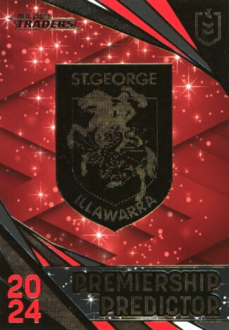 2024 NRL Traders NRL Premiership Predictor - PP14 St George Dragons